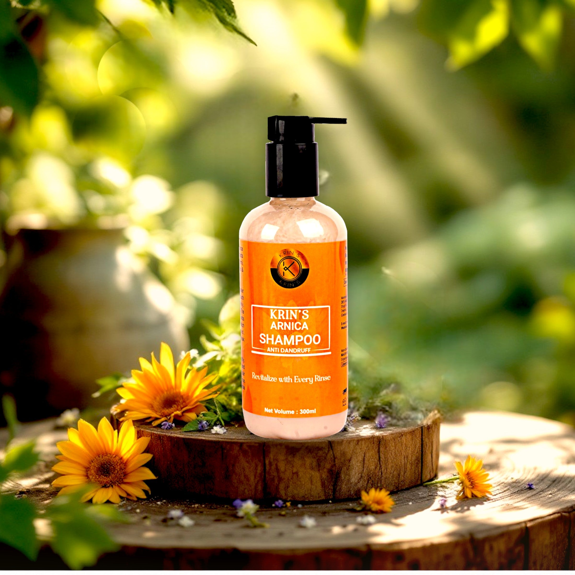 Arnica Wash Shampoo - Enhances Scalp Health and Promotes Hair Growth – 300 ml